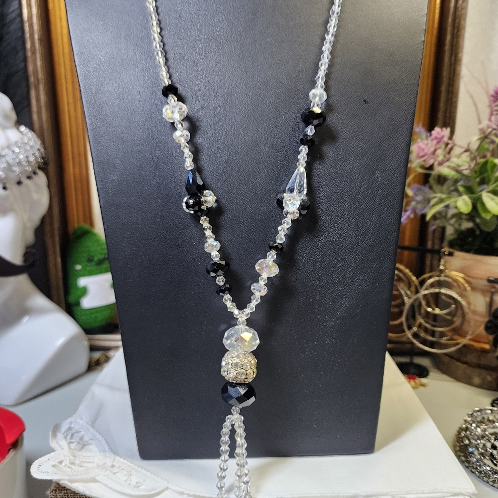 Artisan Handmade Glass Beaded Necklace